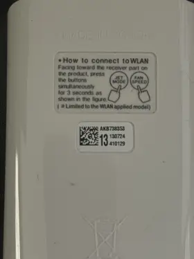 Akb738353 Lg Oem Replacement Remote Control For Mini Split Ac Air Conditioner #2