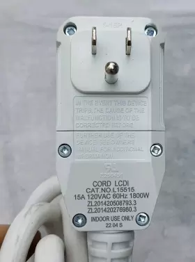 1800wzl20142 Lg Ayuh2315 Power Cord Fits Air Condition Lw1522ivsm L1551515a 120vac 60hz #3