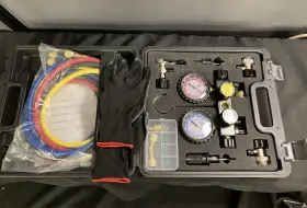 Ags-a401-00 Lichamp Ac Hvac Gauge Set With Hoses