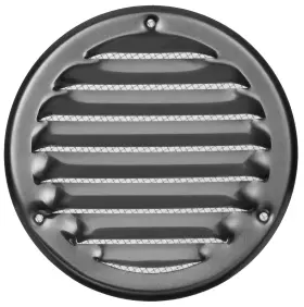 Lirast 751037991903 4 Inch Round Vent Cover For Wall And Ceiling - Aluminum Alloy Soffit Vents