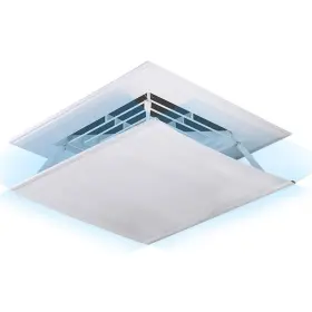 Isa-hxqn-1120-1-60x60cm Liveinu Canvas Air Deflector Adjustable Reusable Heat And For D