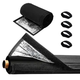Zs2025081204 Lukdin 3-layer Hvac Copper Pipe Insulation Cover 72 X 10.3 Inch 600d Oxford