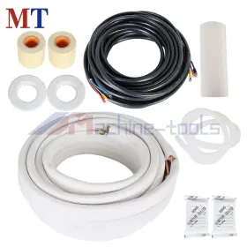 Mt3791886 Machine-tools 50 Feet Durable 1/4 Inch -3/8 Dia. Install Kit For Mini Split Heat Pump Systems #2