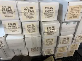 20l20-clear Made In The Usa 1 Roll Carpet / Counter Top Protection Tape/roll - 30 Inch X 600 Ft Retails 149.00