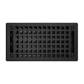 Madelyn Carter 604015643124 Contemporary Artisan Style Vent Cover Solid Cast Steel Interior Controls Ai