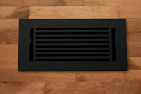 Mcal-210-bk Madelyn Carter Durable Floor And Wall Vent Covers With Adjustable Dampers