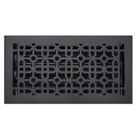 Mck-614-txb-bhs Madelyn Carter Contemporary Cathedral Style Vent Cover Solid Cast Aluminum Interior Contro