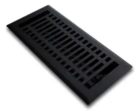 Mcs-410-mod-txb Madelyn Carter Modern Style Vent Cover Solid Cast Steel Interior Controls Air