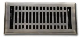 Mcs-414-mod-abs Madelyn Carter Modern Style Vent Cover Solid Cast Steel Interior Controls Air Flow 4 X 14