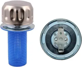 A1009-tg Makina Hydraulic Tank Breather Cap For Oil And Fuel Reservoir Metal Filler Vent Wi