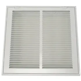 Manufacturer Varies 190735516140 Ceiling/wall Filtered Return Air Grille 12 In W X12 H Opening White Steel