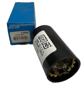 11059 Mars Lot Of 7x Round Run Motor Start Capacitor 43-56 Mfd 330 Vac