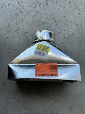 Master Flow 050206926741 Rb10x4x4 Univ. Reg. Box 10 In X 4 Durable Galvanized Steel