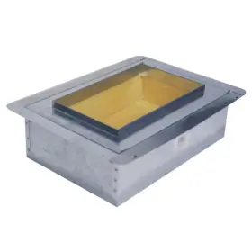 Master Flow 313024573567 8 Inch X Duct Board Insulated Register Box - R6