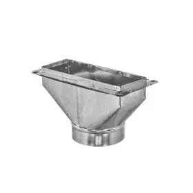 Master Flow 744759452733 12 Inch X 6 To Universal Register Box With Flange