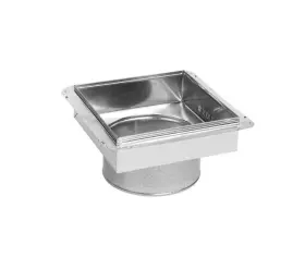 Crb12x12x8 Master Flow 12 Inch X To 8 Ceiling Register Box