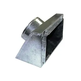 Sirbr612x6x8 Master Flow 12 Inch X 6 To 8 Slant Top Insulated Register Box With Tabs - R6