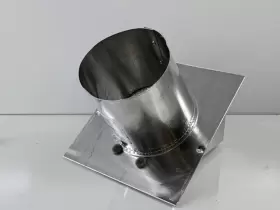 Lwva4 Masterflow Wva4 Master Flow 4 Inch Durable Aluminum Round Wall Kitchen Bath Fan Dryer Vent #3