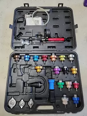 Mcs27k Matco Tools 27pc Master Cooling Sys Pressure Test Kit And Vacuum Refill