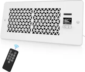 Ke01 Matulsa Register Booster Fan For 4 Inch X 10 Holes With Remote Control And Thermos