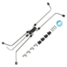 Cu31zo Maxpeedingrods Ls Coolant Crossover Steam Vent Kit An4 Fuel Brake Line St