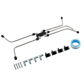 Maxpeedingrods Gy51wc Ls Coolant Crossover Steam Vent Kit An4 Fuel Brake Line St