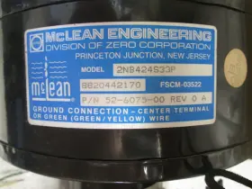 52-6075-00 Mclean Powerful Dual Air Blower Fan Engineering Ac/heater/exhaust/vent Tested #2