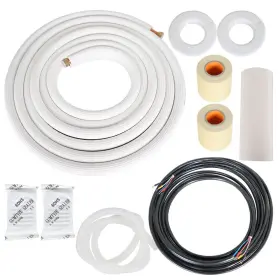1051574 Menbager Install Kit For Mini Split Heat Pump Systems. 1/4 - 1/2 Dia. 25feet