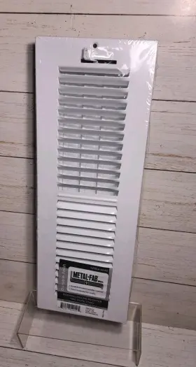 Mfscr144n2 Metal Fab Sidewall Register 14 4 Inch 2-way Wall Ceiling Vent