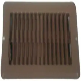 12509 Metaline 4 Inch X 8 Brown Floor Register