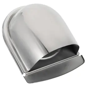 Metallixity 656320898904 4 Inch Exhaust Air Vent Cover Exterior Wall Outlet Grille Louvered Duct With Mesh