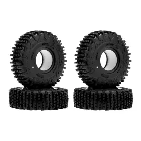 Meus-01-ky0631 Meus Racing 1.0 Tires - Ms6 Mpro Pin For Trx4m Scx24 Fcx24 Ax24 1/24 1/18 Rc Crawle