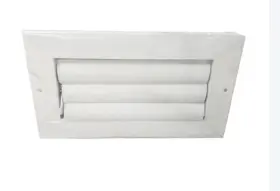 Cbhml1me-wh Miami Tech Curved Blade One-way Supply Ceiling Register Grille 10 Inch X 6 6x4