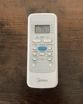 Cefu1-1 Midea Air Conditioner White Remote For Window Ac Rg51g Tested Clean
