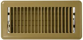 Fr01-4x10b Mintcraft 758710431330 Prosource Floor Register 4 In H X 10 W Steel Inch Brown