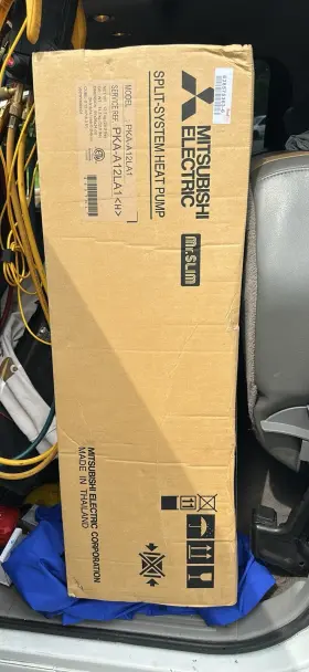 A12la1 Mitsubishi Heat Pump Mini Split 12 000 Btu Indoor Unit With Wireless Controller