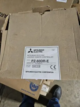 Pz-60dr-e Mitsubishi Electric Lossnay Hard Wired Remote Controller Pz60dre