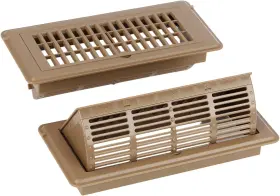 Xinkuan-01 Mmfsf Floor Vent Covers 4x10 Adjustable Heat Air Deflectors 2-in-1 Regist