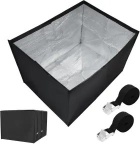 Mofuiry 705353796180 Air Conditioner Cover Insulated 3 Layers Waterproof Insulation Dustproof