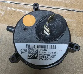 9371vo-hs-0114 Mpl Oem 632489 Furnace Air Pessure Switch