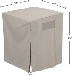 07854nb Mr. Bar-b-q Heavy-duty Downdraft Evaporative Cooler Cover 37 Inch X37 X45 - Beige #2