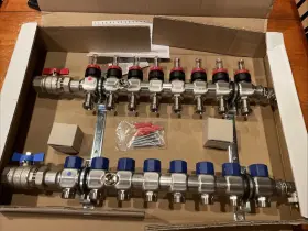 Ssmani-8 Myson Comfort Fit With Regolux Flowmeters Manifold Pex 8 Branch Quality