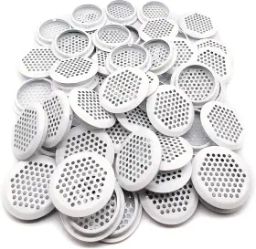 Nacx 313036033080 50pcs Air Vents 53mm Circular Soffit Vent Stainless Steel Round Mesh Hole L