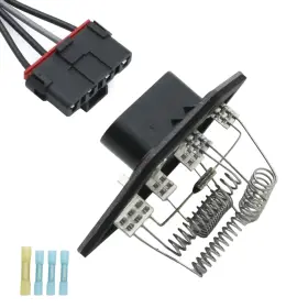 973-402 Newnessai Hvac Blower Motor Resistor Kit Replacement For Cadillac Escalade Re