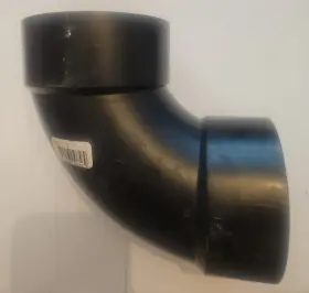 I05555h Nibco 039923196569 U5807 3 Hxh 90 Elbow Abs Black Inch U58073