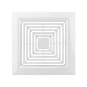 Ninefox 694576532715 9x9 Bathroom Exhaust Fan Cover With Springs Replacement Parts For Square Ceiling