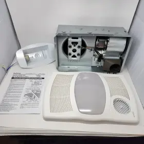 765h110l Nutone Broan-nutone 110 Cfm Ceiling Bathroom Exhaust Fan With Light And 1500-watt Heater #2