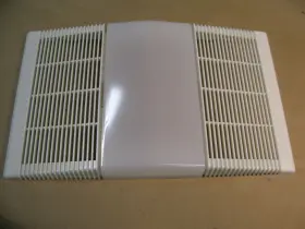 897600 Nutone Heat A Vent Light Replacement Grill 16 3/8 Inch X 9 3/4 1 5/8