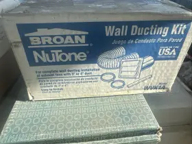 Wvk1a Nutone Wkv1a Broan Wall Ducting Kit