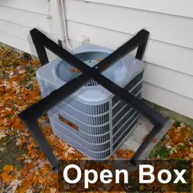 Fdl-45-46 Nuwovwo - Adjustable Height And Width Steel Air Conditioner Cage